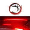 Miytsya 1 PC LED Third Brake Light Strip, Universal Red