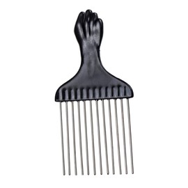 Mikinona 2pcs Wide Tooth Detangling Comb Professional Hair Styling Rake Combs for Thick Curly Hair Smooth Plastic Handle for Adults