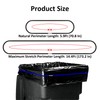 Hongmed Large Trash Can Rubber Bands, 3 Pcs Trash Can
