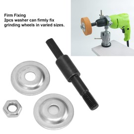 Drill Conversion Angle Grinder Adapter Connecting Rod Kit,Stainless Steel Drill Arbor Adapter,Shaft Arbor Adapter for Buffing and Grinding Wheels (Ogm2-13)