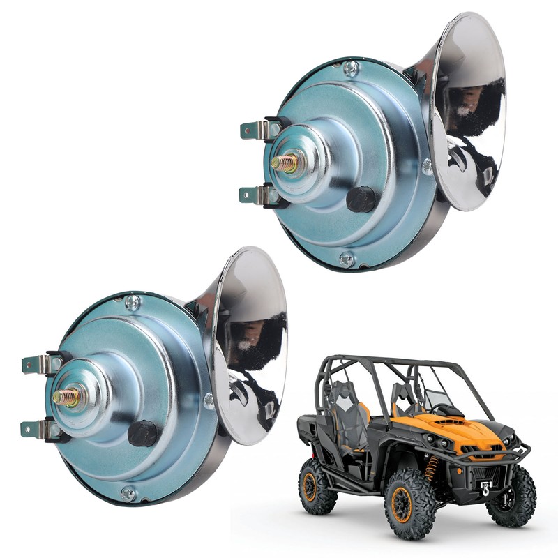 24V Electric Horn Kit Waterproof with Switch Harness Relay Universal