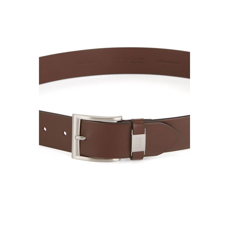 Boss Connio Men's Leather Belt, Real Leather Business Belt