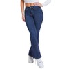 YMI Womens Hyper Denim Basic 5 Pkt 1 Btn Hr