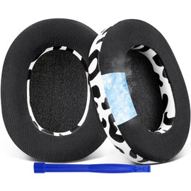 SOULWIT Kühlgel Ersatzpolster Ersatz Ohrpolster für Sony WH-1000XM5 (WH1000XM5) Kopfhörer mit Geräuschunterdrückung, Ohrpolsterkissen mit hochdichtem Geräuschisolierschaum, zusätzliche Dicke