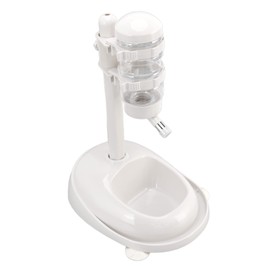 PENO Dog Water Feeder Prevent Slip Pet Stand Bowl Water Dispenser Indoor Adjustable Height