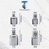 Tycoonest 7Pcs Impact Socket Adapter and Reducer Set, Extension Drill