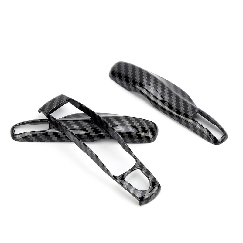 Keyfob Housing Cover Carbon Fiber Color Shell Fit for Cayenne
