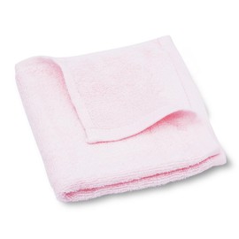 100% Antibacterial Bamboo Fiber Towel, Luxury Bamboo Fabric, Antibacterial, Odor Resistant, Absorbent, Quick Drying, Organic Material, Pile Weave Gift, Pink, Towel Handkerchief 11.0 x 11.0 inches (28
