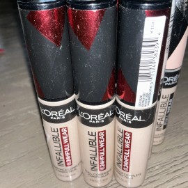 L'OREAL Infallible Long Lasting Full Coverage Concealer 320 Porcelain NEW
