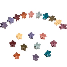 Mini Claw Clips Colored Hair Barrettes for Women Toddler Girls Baby Hair Clips 20 pcs Cute Hair Accessories for Kids Teens Girls