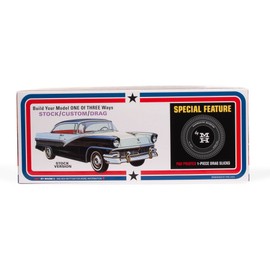 Round2 AMT1308/12 1/25 1956 Ford Victoria Hardtop Model Kit, Multi-Colour
