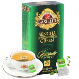 Basilur Sencha Green Tea in Bags, 25 x 1.5 g (1)
