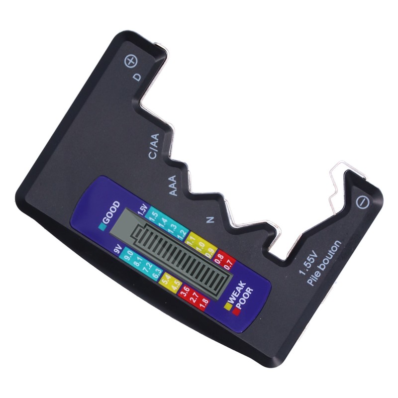 Battery Tester Universal Household Capacity Checker for D C AA
