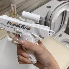 Unbranded Prank Two-Way WaterGun,Prank Squirt Gun Can Spray from Front and Back (White)
