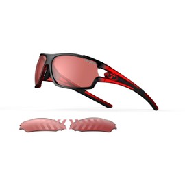 Tifosi Amok Unisex Glasses One Size Race Red/Fototec High Speed Red
