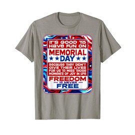 JCombs: Memorial Day T-Shirt
