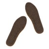 Healeved 2 Pairs Warm Winter Insoles for Men Women Foot