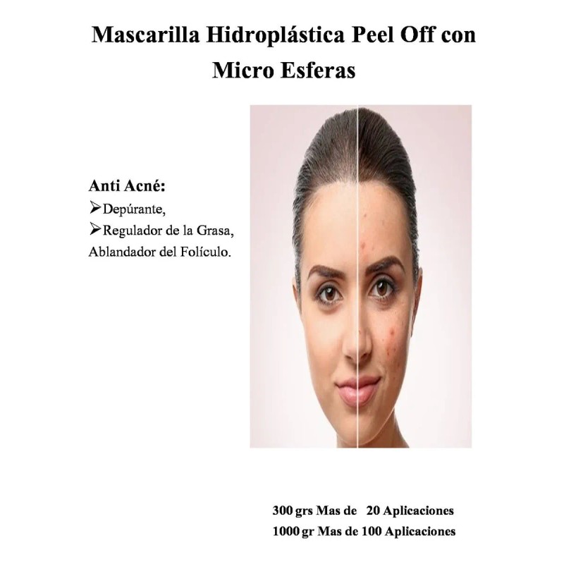 Mascarilla Hidroplastica Polvo 300g + Mas D 20 Aplicaciones