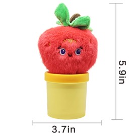 Cojín de cactus y organizador de costura, soporte magnético para alfileres, diseño de maceta con cinta métrica, dedal, agujas, enhebrador de agujas, kit de herramientas de costura para artesanos y