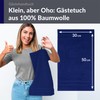 Lashuma Guest Towel Navy London Small Hand Towel 30 x