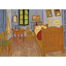 Puzzle 1000 Pieces Adult Vincent Van Gogh's Bedroom in Arles 70 x 50 cm Puzzles for Adults Classic Puzzles 1000 Pieces Adults Van Gogh Puzzles Heavy Adults 1000 Pieces