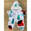No Doll! One White Winter Snowsuit. Fits Cabbage Patch 14"