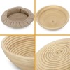 Round Bread Proofing Basket 10 inch Large Banneton Proving Basket
