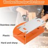 Yuentoen Veneer Edge Cutter, Single-Handed Planer for Woodworking, Manual Edge