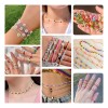 Cuentas Para Pulseras, 9000 Piezas 6mm Abalorios Para Hacer Jitai