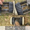 JobSite The Original Boot Scrubber - Includes Stakes for Grass