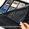 ARCHIVALPRO Premium Trading Card Collection Leather Binder, Holds 480 Cards,Card