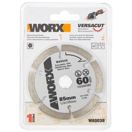 WORX WA5038 85mm Diamond Blade