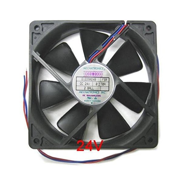 Mechatronics 24V DC Fans (120x25mm, Ultra High Speed)