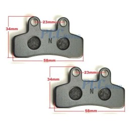 PCC FRONT DISC BRAKE PAD FOR DIRT BIKE COOLSTER QG214 214S 214S-2 214FA 214FC BP04