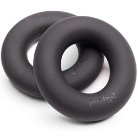 PushX3 Grip Strength Trainer Rings, Rock Climbing & Bouldering, Jujitsu Grip Strength, BJJ Trainer, Hand Grip, Forearm, and Wrist Strengthener, Stress Relief, Convert PushX3 Pushup Equipment to Stable Pushup Stands