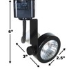 Direct-Lighting 50067 Black GU10 Base Line Voltage Track Lighting Head