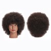 Traininghead 10'' Afro Mannequin Head With 100% Human Hair Training