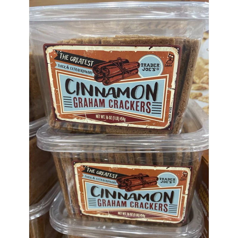 Trader Joe's 2 PACK Trader Joe's The Greatest Cinnamon Graham