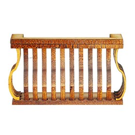 Melody Jane Dollhouse Balcony Square S Curve Laser Cut Wooden Gallery 1:12 Scale