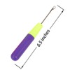 2 Pack Latch Hook Crochet Needle for Micro Braids, Hair