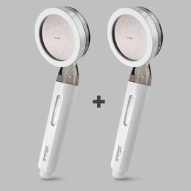 Duvel Shower Ae Wise Eye White Rust Filter Shower 1+1 Rust Removal / 듀벨 샤워애 와이즈 아이 화이트 녹물필터 샤워기 1+1  녹물 이물질 제거