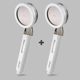 Duvel Shower Ae Wise Eye White Rust Filter Shower 1+1 Rust Removal / 듀벨 샤워애 와이즈 아이 화이트 녹물필터 샤워기 1+1  녹물 이물질 제거
