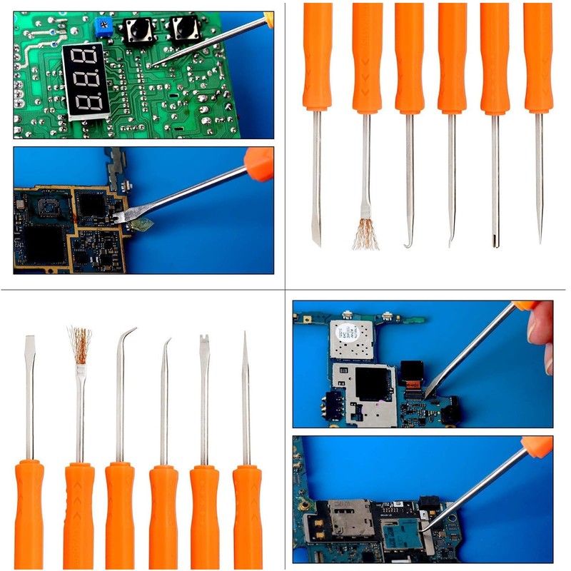 Welding Auxiliary Tools 6Packs Metal Solder Aid Kits Circuit Board