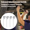 4 Pcs Heavy Duty Exhaust Hanger Rod, Universal Weld On