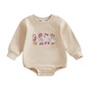 KMBANGI Newborn Baby Girl Goose Outfit Cute Silly Goose Romper