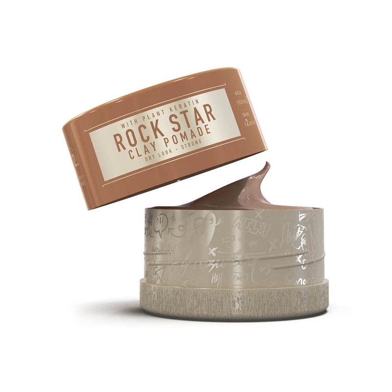 Immortal Infuse Rock Star Clay Pomade with Keratin 150ml