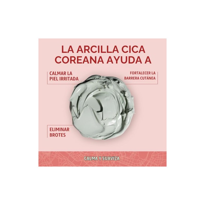 Korean Cica Clay Mask by Freeman for Unisex - 6