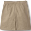 Lands' End Uniform Chino Skort Above The Knee Khaki Kids