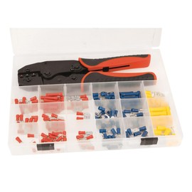 Performance Tool W185 151-Piece Ratcheting Crimper Set