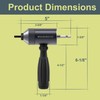 WelderElite Rivet Nut Drill Adapter Kit - Dual Drive Modes: